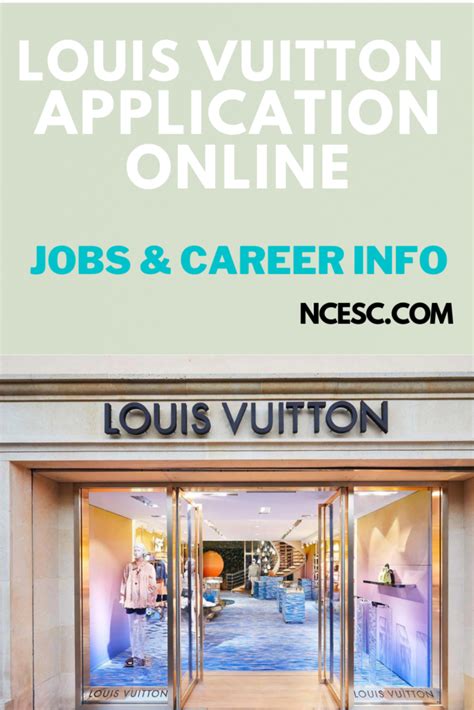 offerte lavoro louis vuitton|louis vuitton career path.